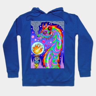 Colourful dragon Hoodie